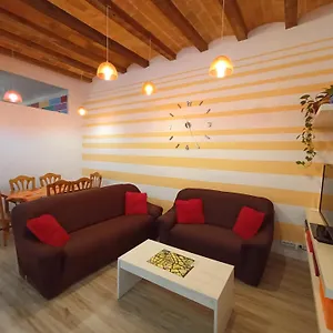  Apartment Fira Plaza Espana 3th Floor Balcony